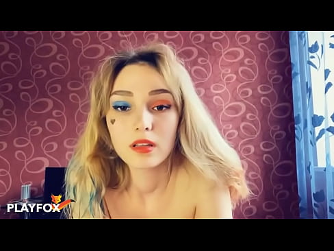 ❤️ Rhoddodd sbectol rhith-realiti hud rhyw gyda Harley Quinn i mi ❤️❌ Porno fb wrthon ni
